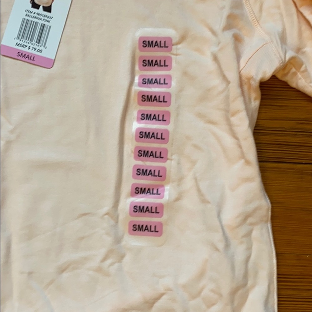 Active Life Small Ballerina Pink athleisure top - Picture 3 of 6